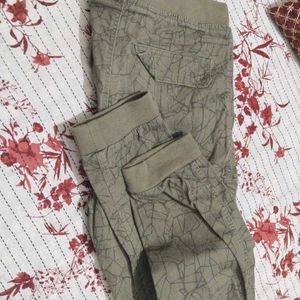 Army Color Good Quality Pant