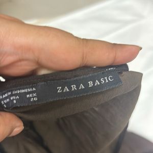 Zara Brown Maxi Dress