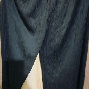 black palazzo pant