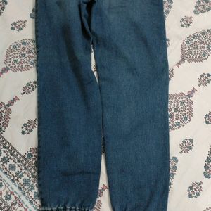 Blue Women Joggers