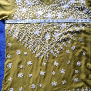 Chikankari Cotton Kurta