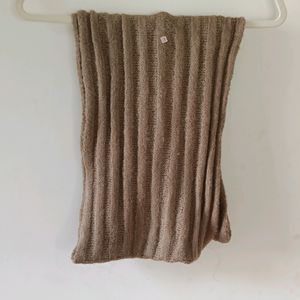 New Biscuit Brown Woolen Muffler