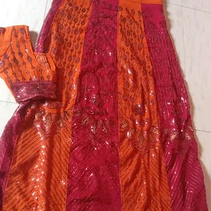 Lhenga Saree For Women Wear...