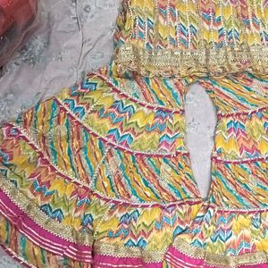 Garara Kurti With Dupatta