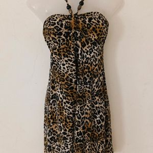 LEOPARD PRINT DRESS