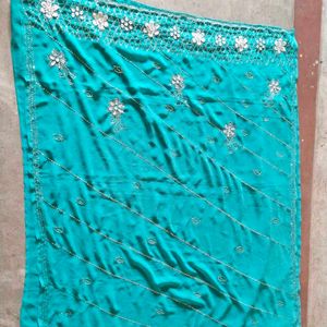 Sequence Full Work On Pallu Saree