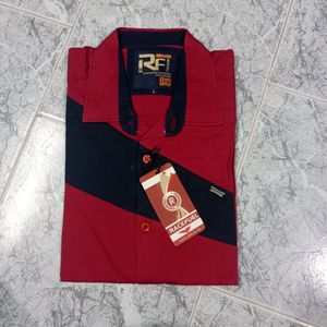 Red Color Men's Branded shirt From Rack Fuel