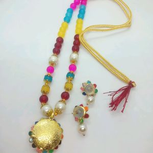 30rs Off Brand New Unused Beautiful Necklace And E