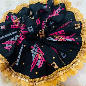 Laddu Gopal Hand Made Fancy Dress Fabric Cotton