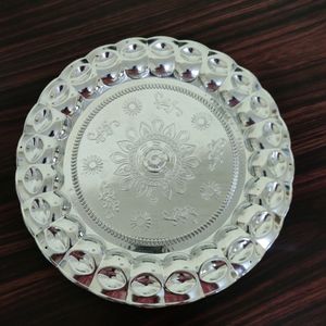 Silver Painted Tray