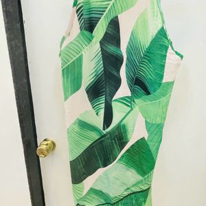 Price Drop ✅ | XL Green tropical dress 👗