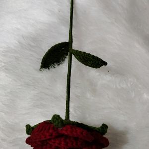 Crochet Rose Flower