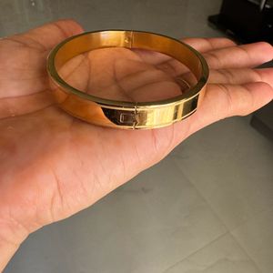 Men’s Gold Plated kada Bracelet