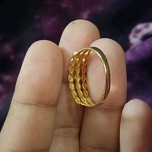 New Gold Plated Ring