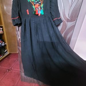 Black New Dress Xl Size