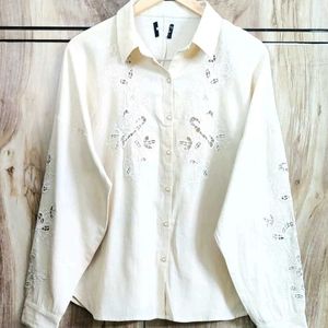 Offwhite Designer Shirt Size-38