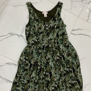 Army Printed Frock