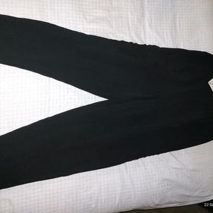 Black Cargo Type Pants