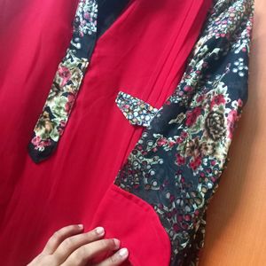 Red Kurti (XL size)