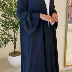 Dubai Style Abaya With Dupatta Nose Piece &Belt