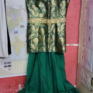 Green 💚 Fancy Lehenga Choli Set