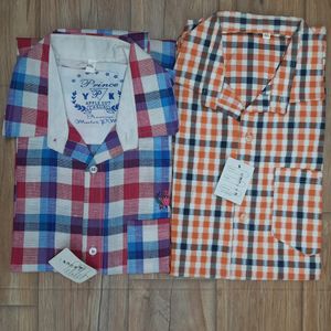 Men Shirt 👕 (Pack Of 2)