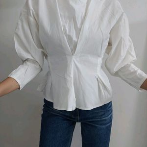 Perfect Stitched White Top