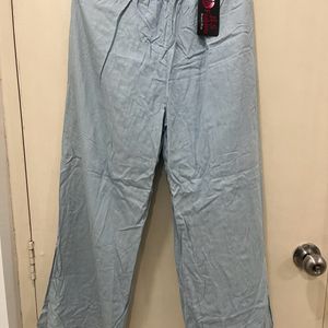 New blue Flared Denim Pants