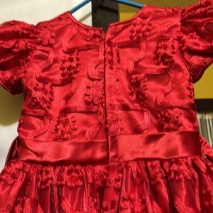 Beautiful Red Work Dress