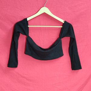 Off-Shoulder Crop Top