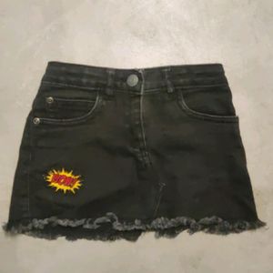 Cool Denim Skirt - 4Y