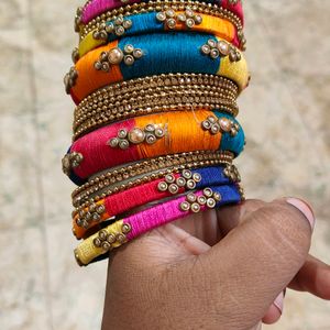 Silk Thread Bangles