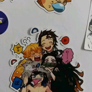 Demon Slayer Stickers 5 + 1