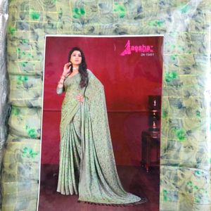 Light Weight Fancy Georgette Saree