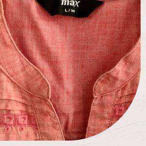 Pink Kurta Top (Max)