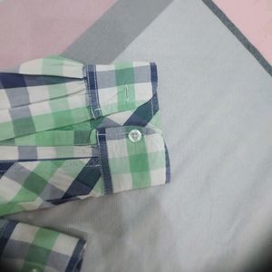 Green Check Shirt