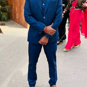 3 Piece Blue Suit