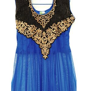 Beautiful Blue gown / suit for festive season