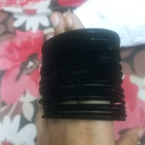 Black Velvet Bangles