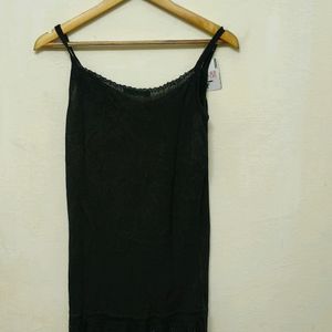 Trendy New Black Cotton Camy Top For Women