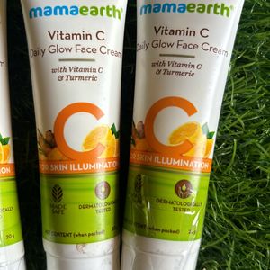 Mamaearth Vitamin C DailyGlow Face  Cream Pack4 Of