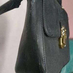 ALDO Leather Satchel Handbag