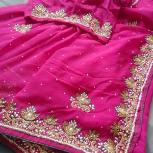 Price Drop ! Saree Heavy Work💓