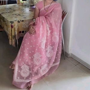 Chikankari Saree