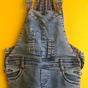 Women Blue Dungaree