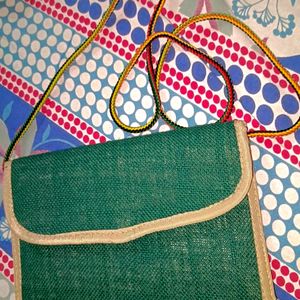 Jute Sling Bag