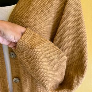 Korean-inspired Woolen Cardigan