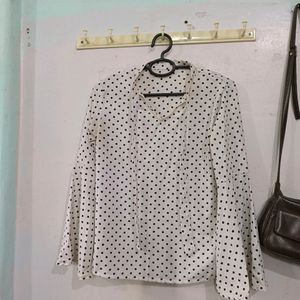 Polka Doted Top