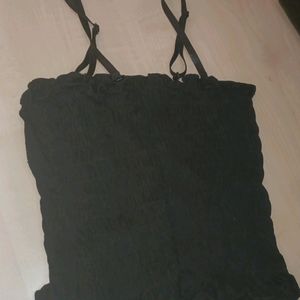 Black Bralet Top