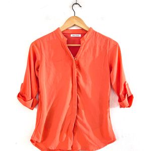 Coral Button Up Shirt (Women)